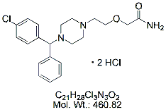 LCZ53H: Levocetirizine Amide (2HCl)