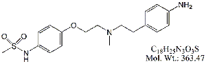 DFT55: Dofetilide N`-Desmethylsulfonyl Impurity