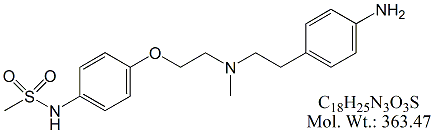 DFT55: Dofetilide N`-Desmethylsulfonyl Impurity