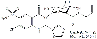 FRS51: Furosemide Acyl Glucuronide Allyl Ester