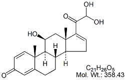 PNS57: Prednisolone 16,17-Dehydro 21-Hydroxy