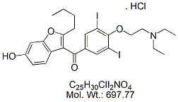 ADR69H: Amiodarone RC 9 (HCl)