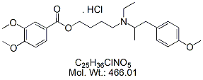MBV00H: Mebeverine Hydrochloride