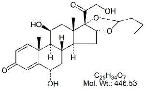 BDS53: Budesonide 6-alpha-Hydroxy Impurity