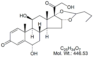 BDS53: Budesonide 6-alpha-Hydroxy Impurity