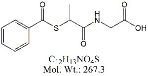 TPN52: Tiopronin S-Benzoyl Impurity