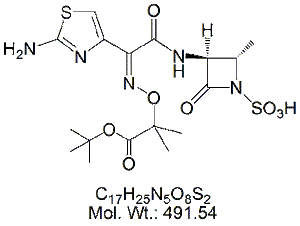 AZT47: Aztreonam t-Butyl Ester