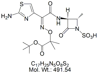 AZT47: Aztreonam t-Butyl Ester