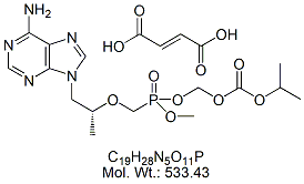 TNF72F: Tenofovir Disoproxil IP Impurity B (Fumarate)