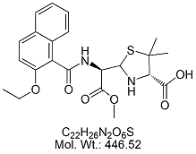 NFC56: Nafcillin Penilloic Acid Methyl Ester