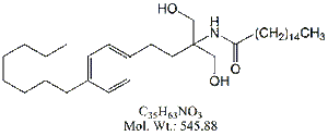 FGL55: Fingolimod Palmitate Amide