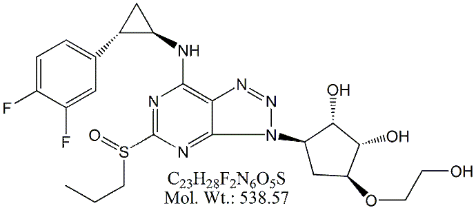 TCG53: Ticagrelor Sulfoxide