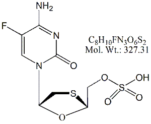 EMT75: Emtricitabine 5-O-Sulfate